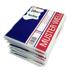 Drop Cloth : Versatile Plastic Cover for Painting 4*5M