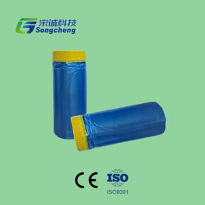 High-Quality HDPE Blue Masking Film For Spray Paint Masking