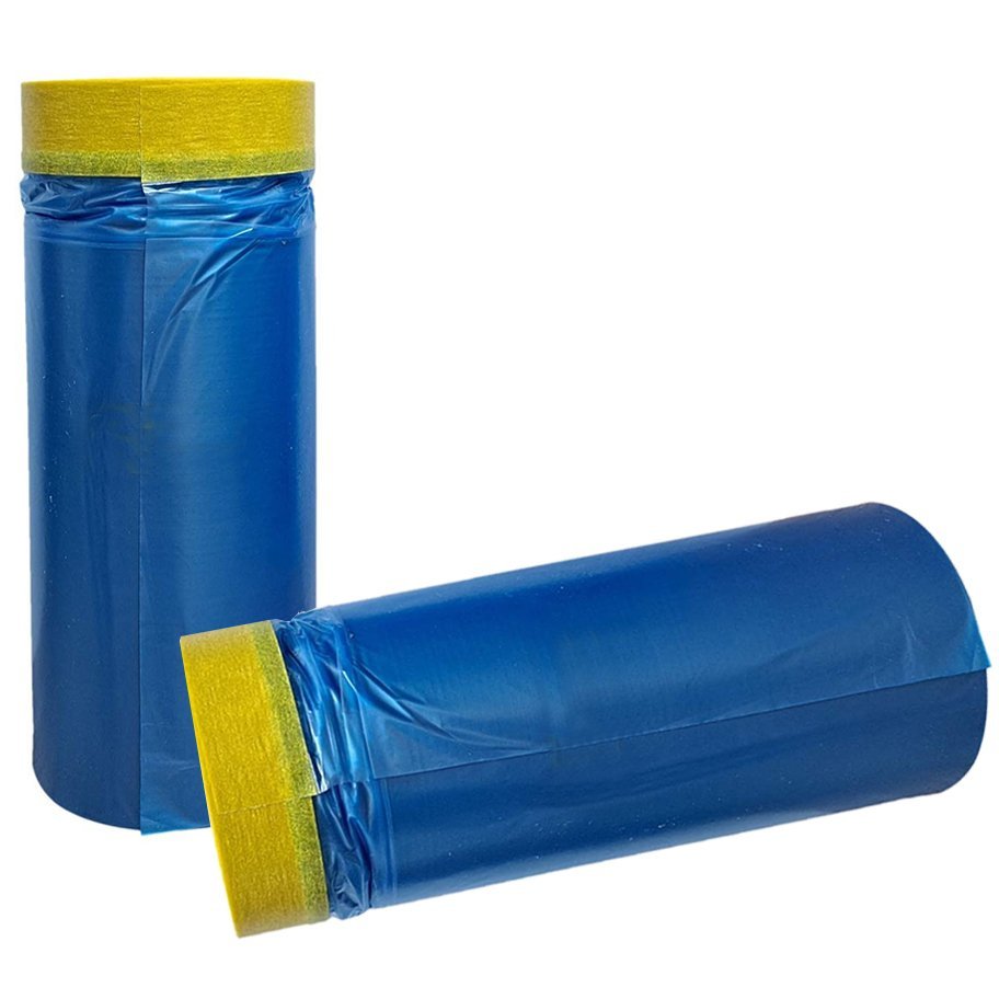 High-Quality Plastic Film HDPE Blue Masking Film for Spray Paint Masking