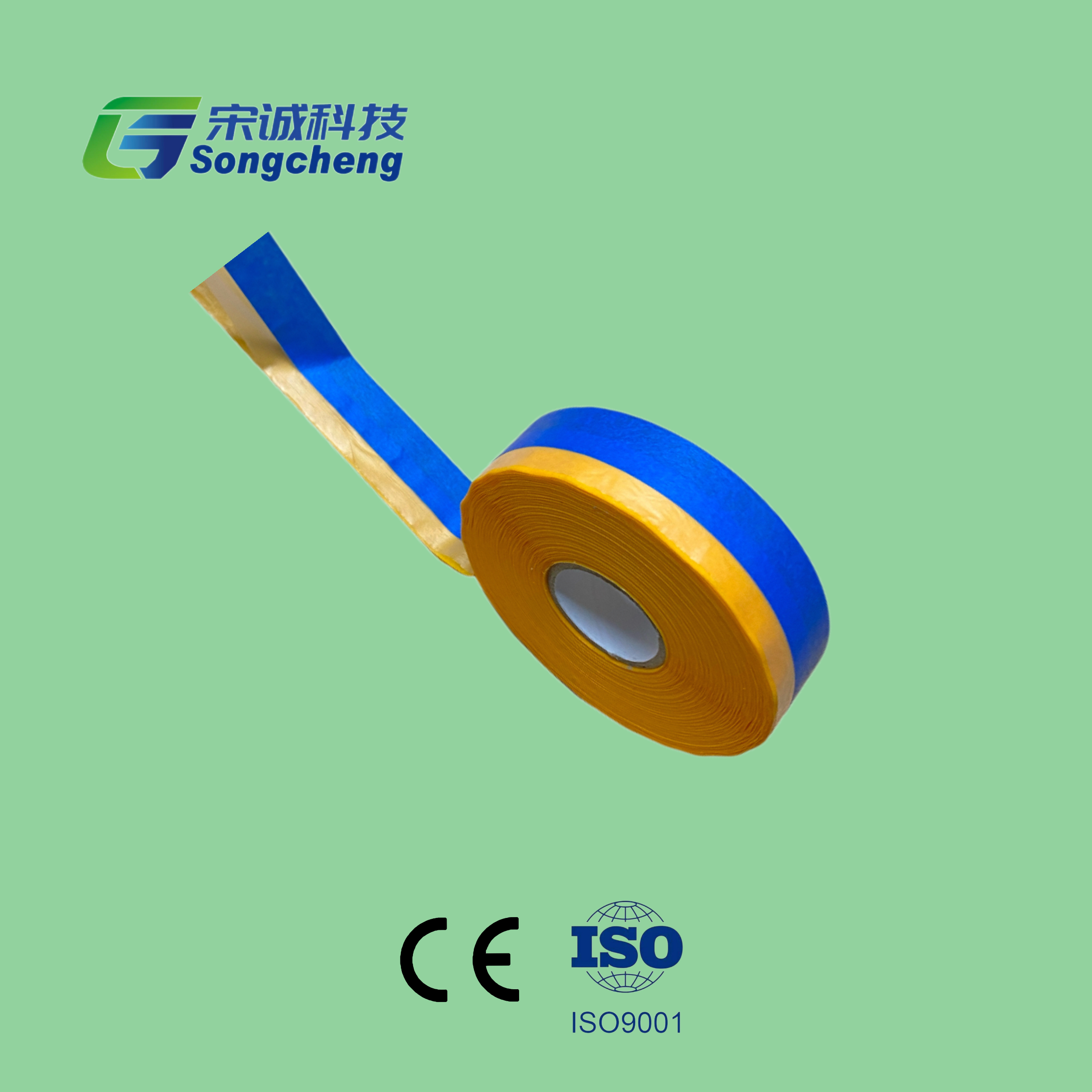 Double-Layer Seam Sealing Tape for Smooth Paint Lines